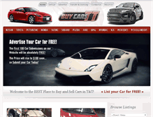 Tablet Screenshot of buycarstt.com